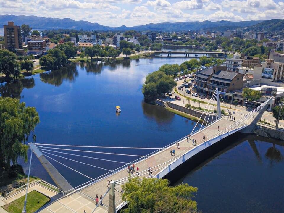 El Puente del Centenario en Villa Carlos Paz, Córdoba